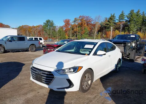 2017 Hyundai Elantra Se из США, поврежденный, VIN 5NPD84LF1HH136959